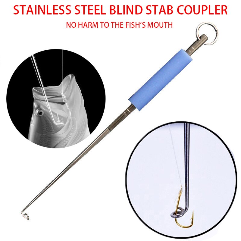 Fishing Equipment Warehouse - Fishing Hook Remover 2Pcs Stainless Steel