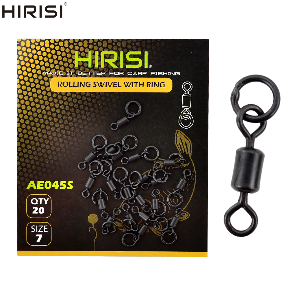 Carp Fishing Tackle - 20pcs Carp Fishing Swivel for Chod