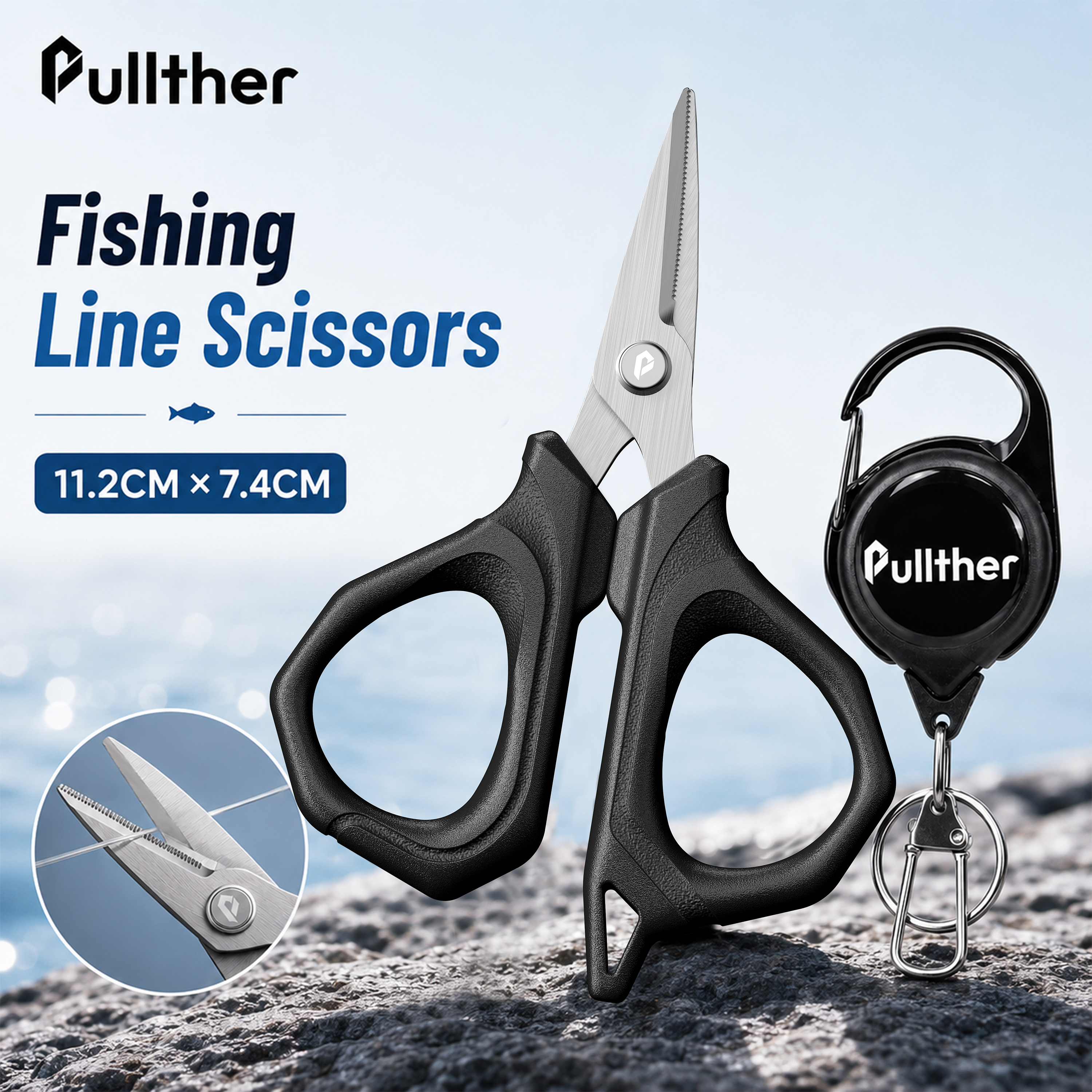 Braided Fishing Line - Fishing Scissors Stainless Steel Plier cut