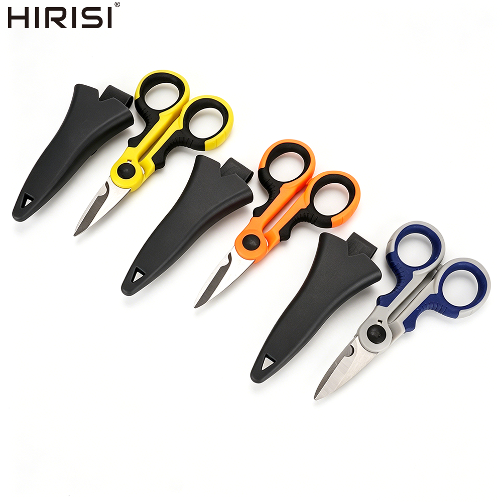 Braided Fishing Line - Hirisi JD02 Fishing Scissors with Safety
