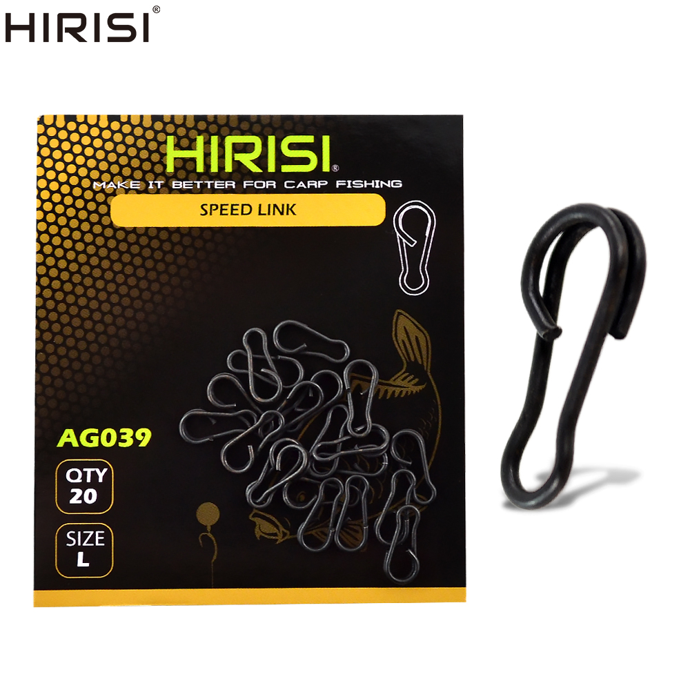 Carp Fishing Tackle - 60pcs Fishing Snap Clips Speed Links