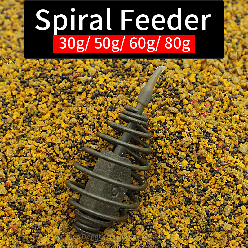Fishing Equipment Bait - 1PC Carp Fishing Accessories Spiral Feeder