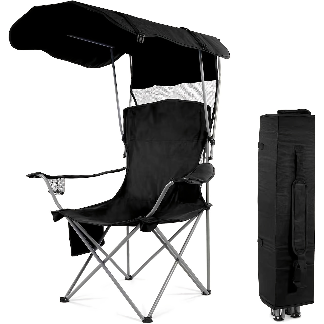 Camping Chairs, with Sunshade  - Fishing Equipment In China incelemesi ve fiyatı