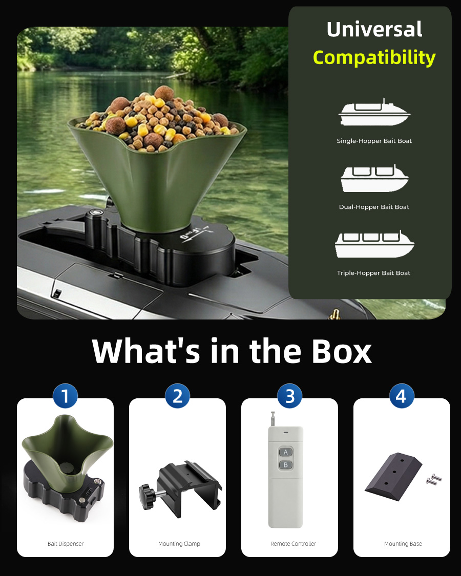 360° Rotating Bait Dispenser & - Carp Fishing Tackle incelemesi ve fiyatı