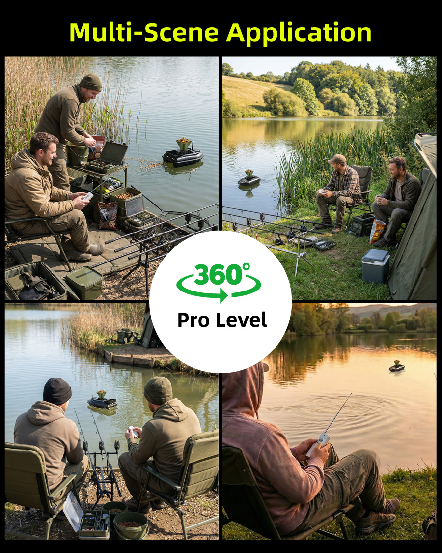 360° Rotating Bait Dispenser & - Carp Fishing Tackle incelemesi ve fiyatı