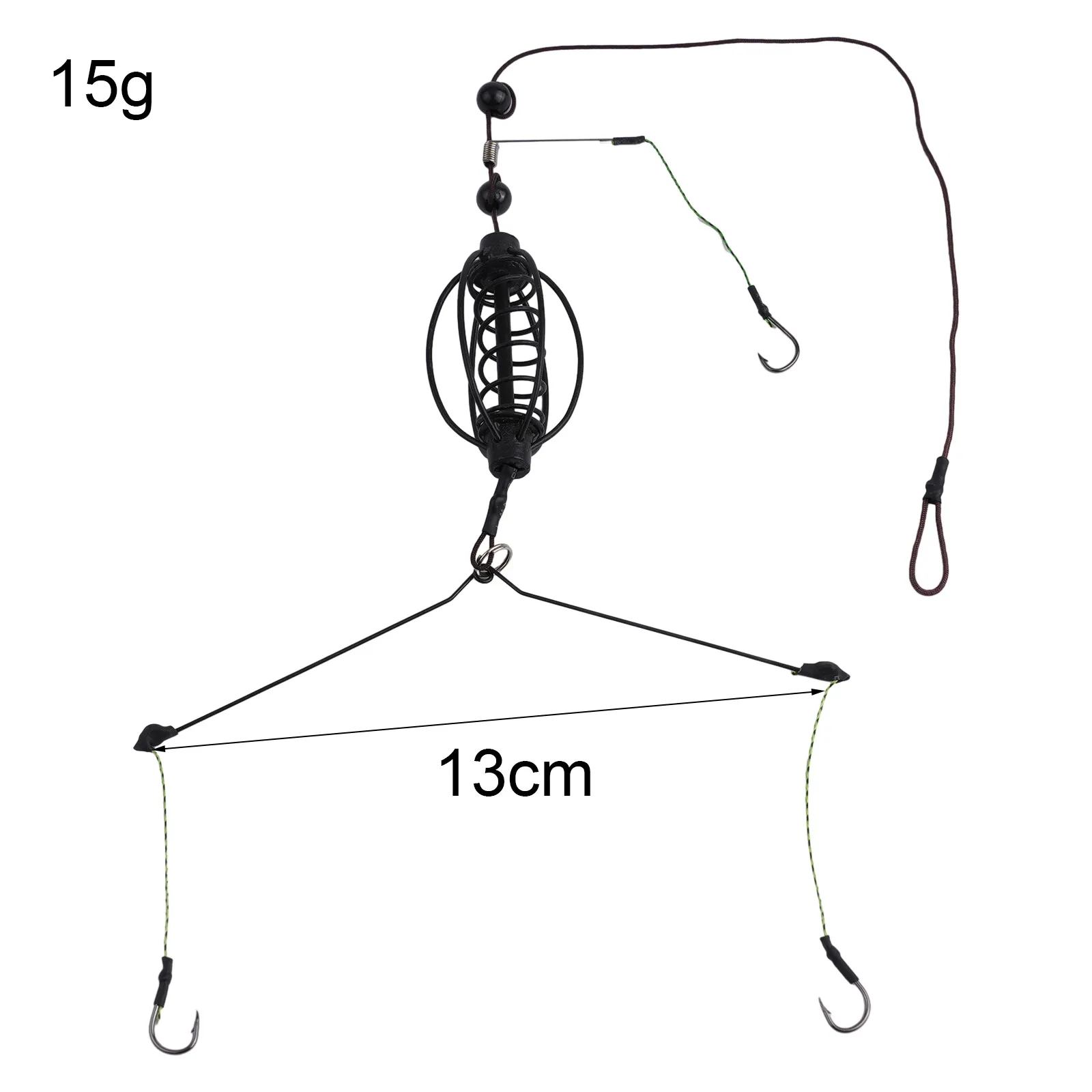 1x Carp Fishing Feeder Fishing - Braided Fishing Line incelemesi ve fiyatı
