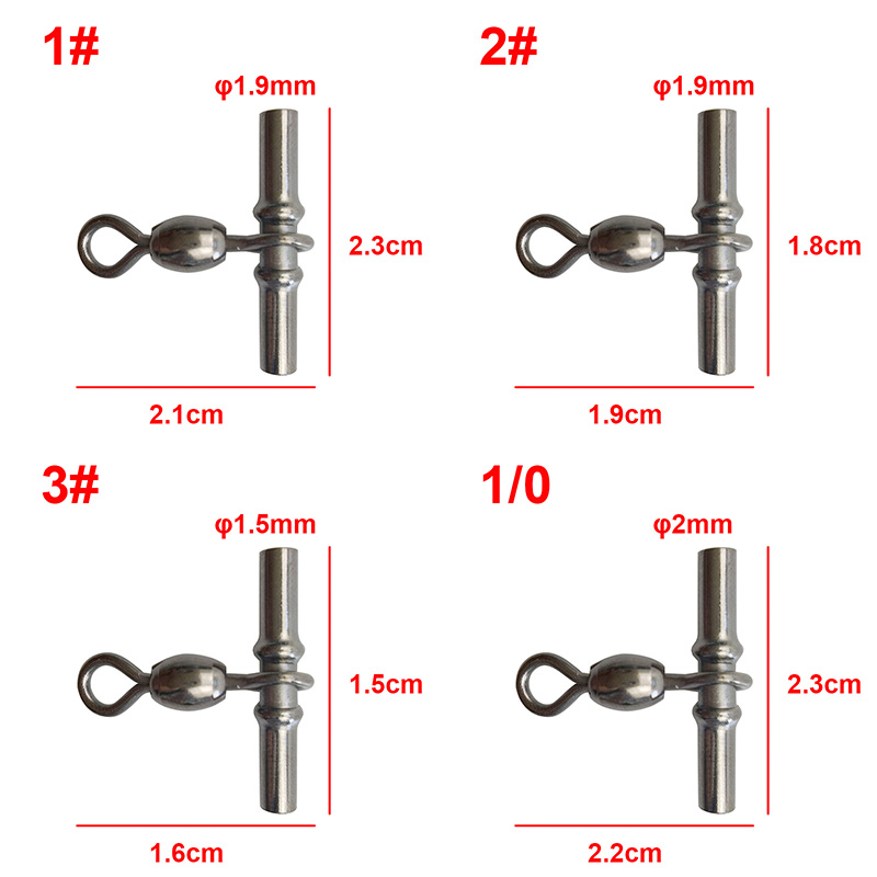 100pcs Bass Fishing Swivels Sl - Carp Fishing Tackle incelemesi ve fiyatı