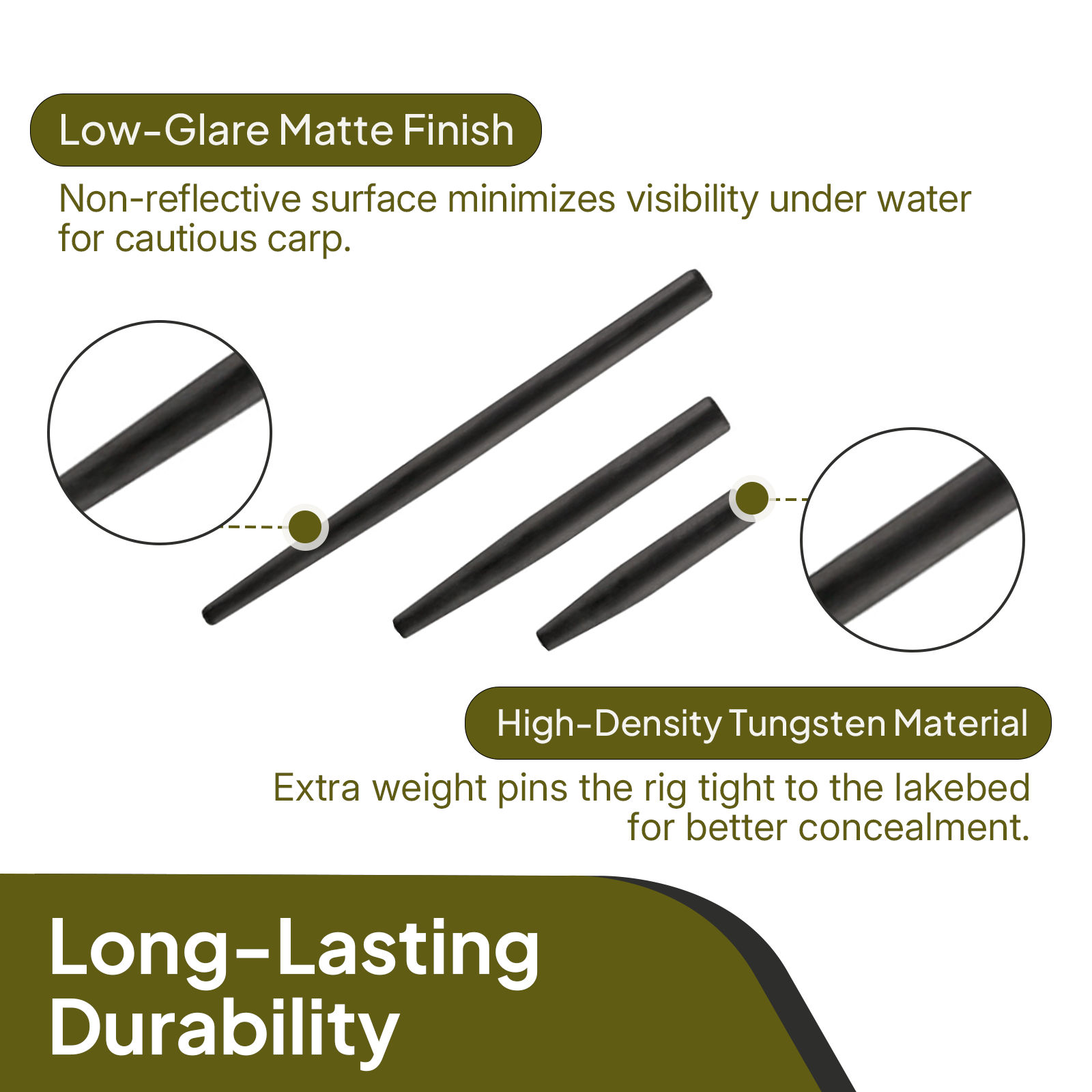 10pcs Tungsten Fishing Anti Ta - Carp Fishing Tackle incelemesi ve fiyatı