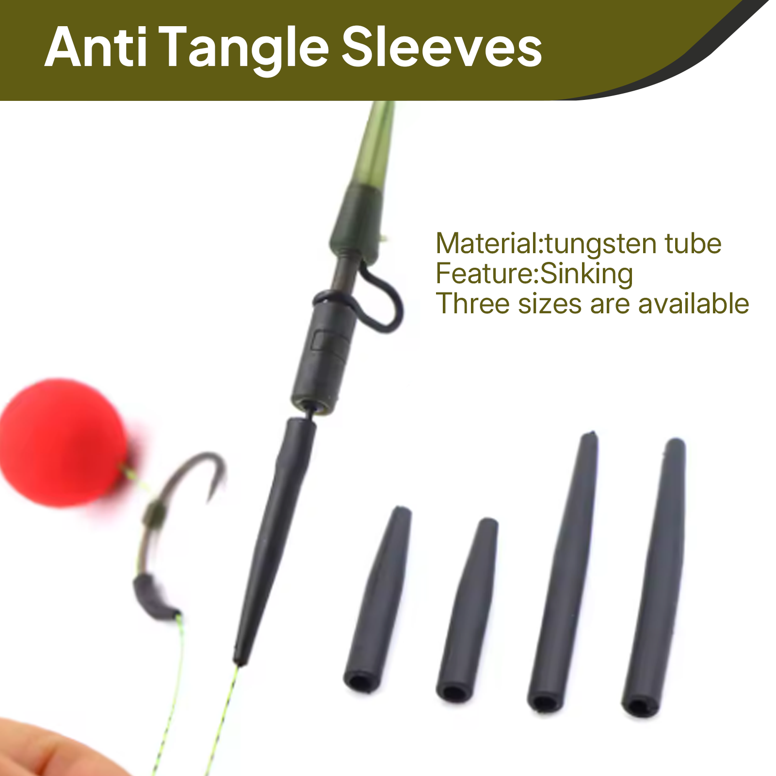 10pcs Tungsten Fishing Anti Ta - Carp Fishing Tackle incelemesi ve fiyatı