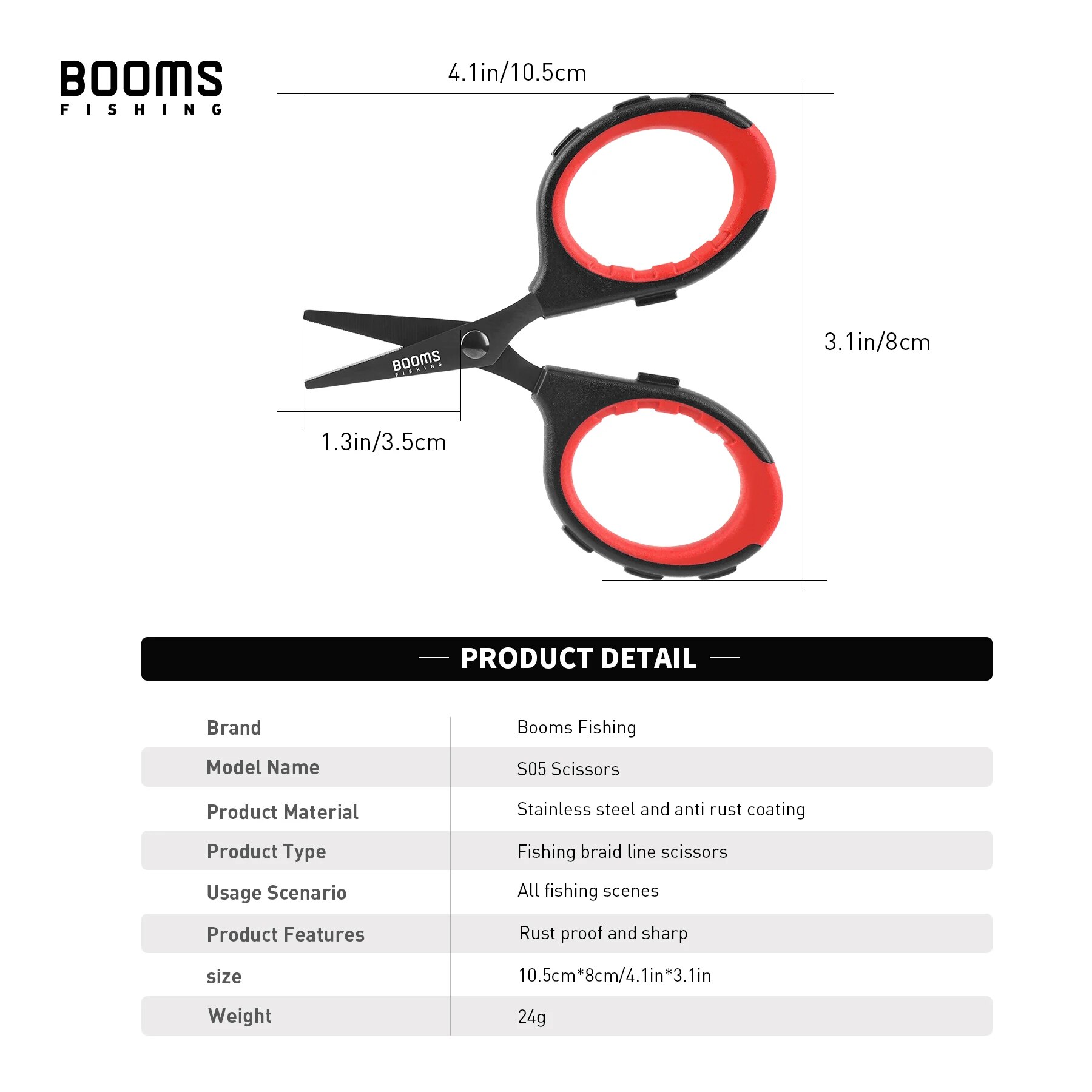 Booms Fishing S05 Braid Wire S - Braided Fishing Line incelemesi ve fiyatı