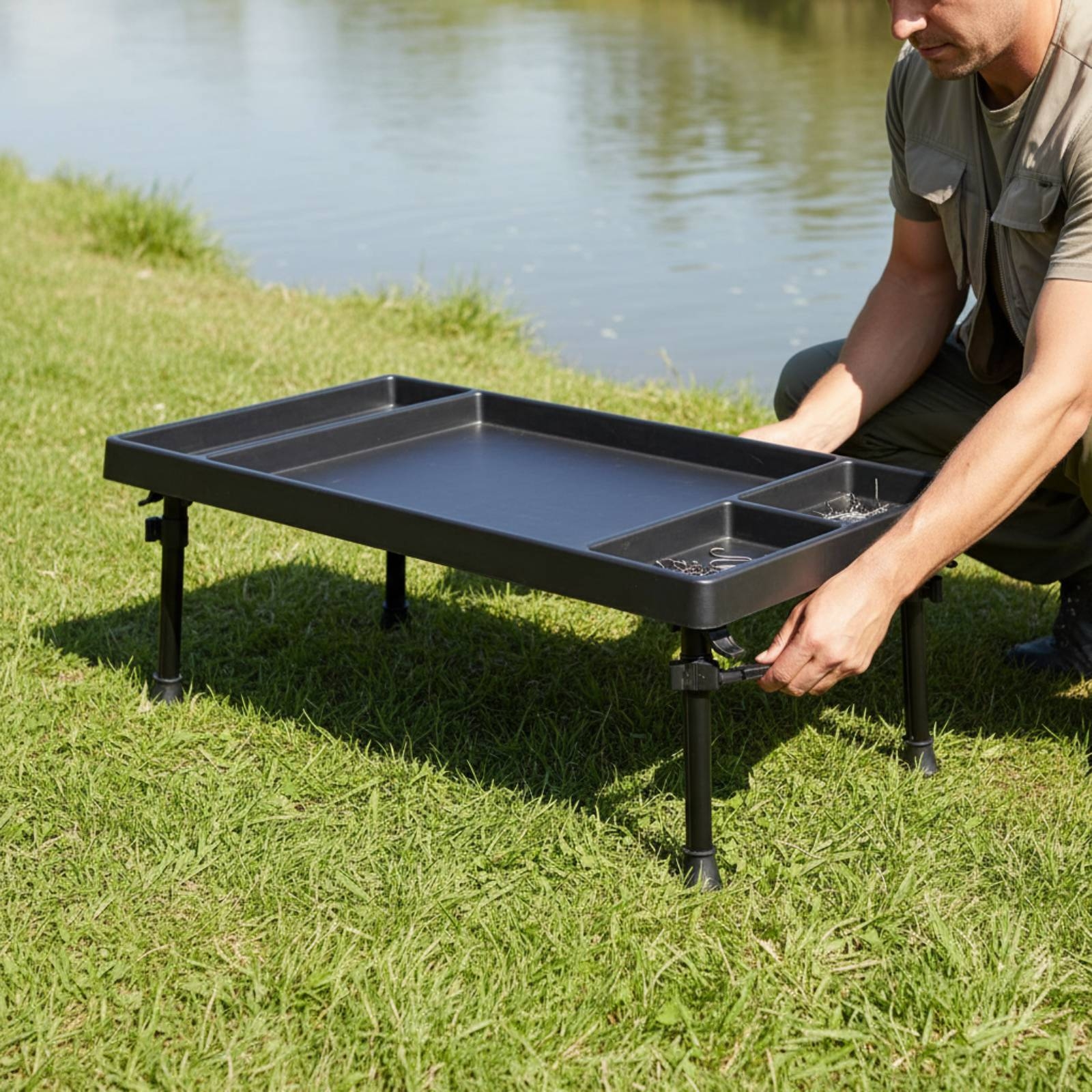 Fishing Tackle Tray Table Plas - Carp Fishing Tackle incelemesi ve fiyatı