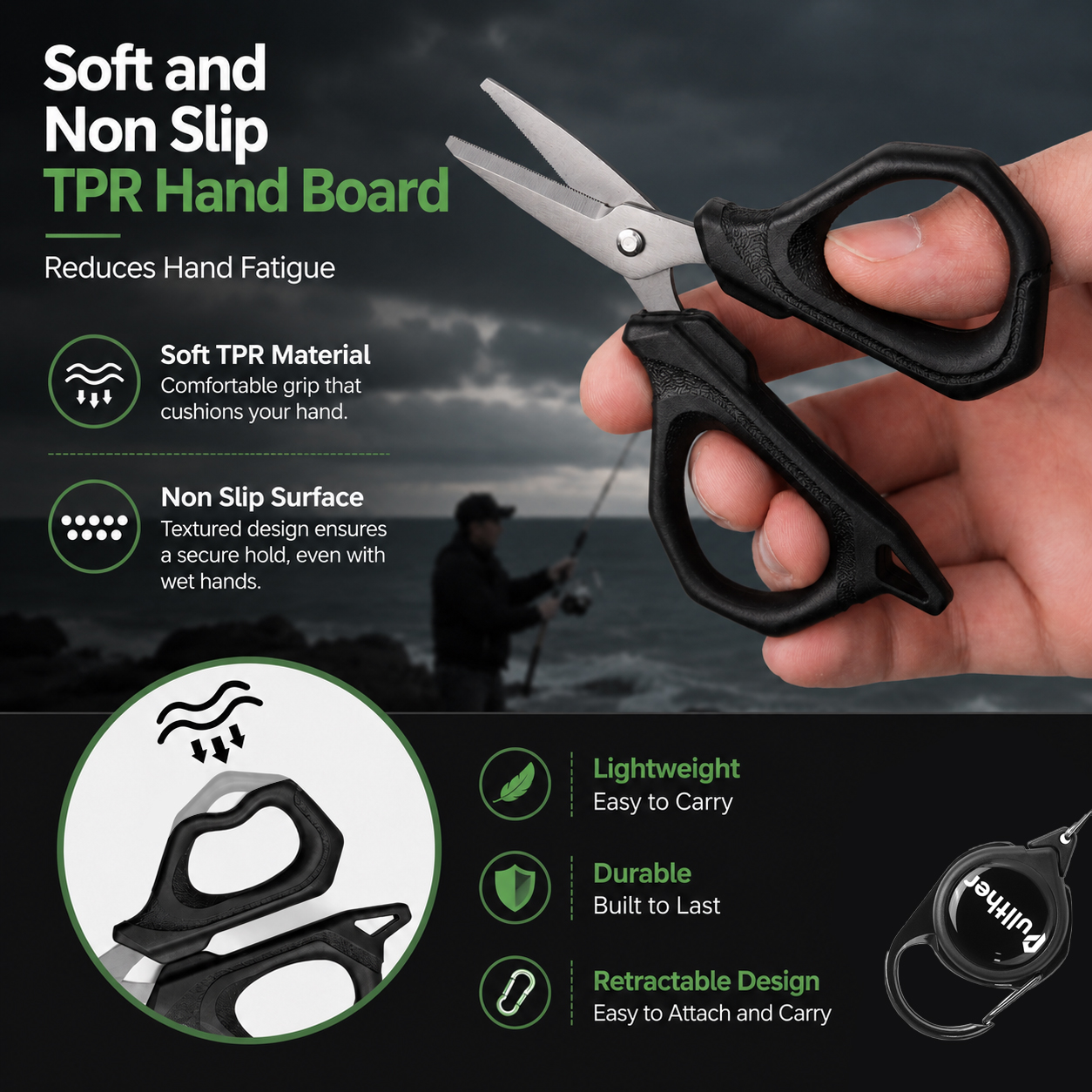Fishing Scissors Stainless Ste - Braided Fishing Line incelemesi ve fiyatı