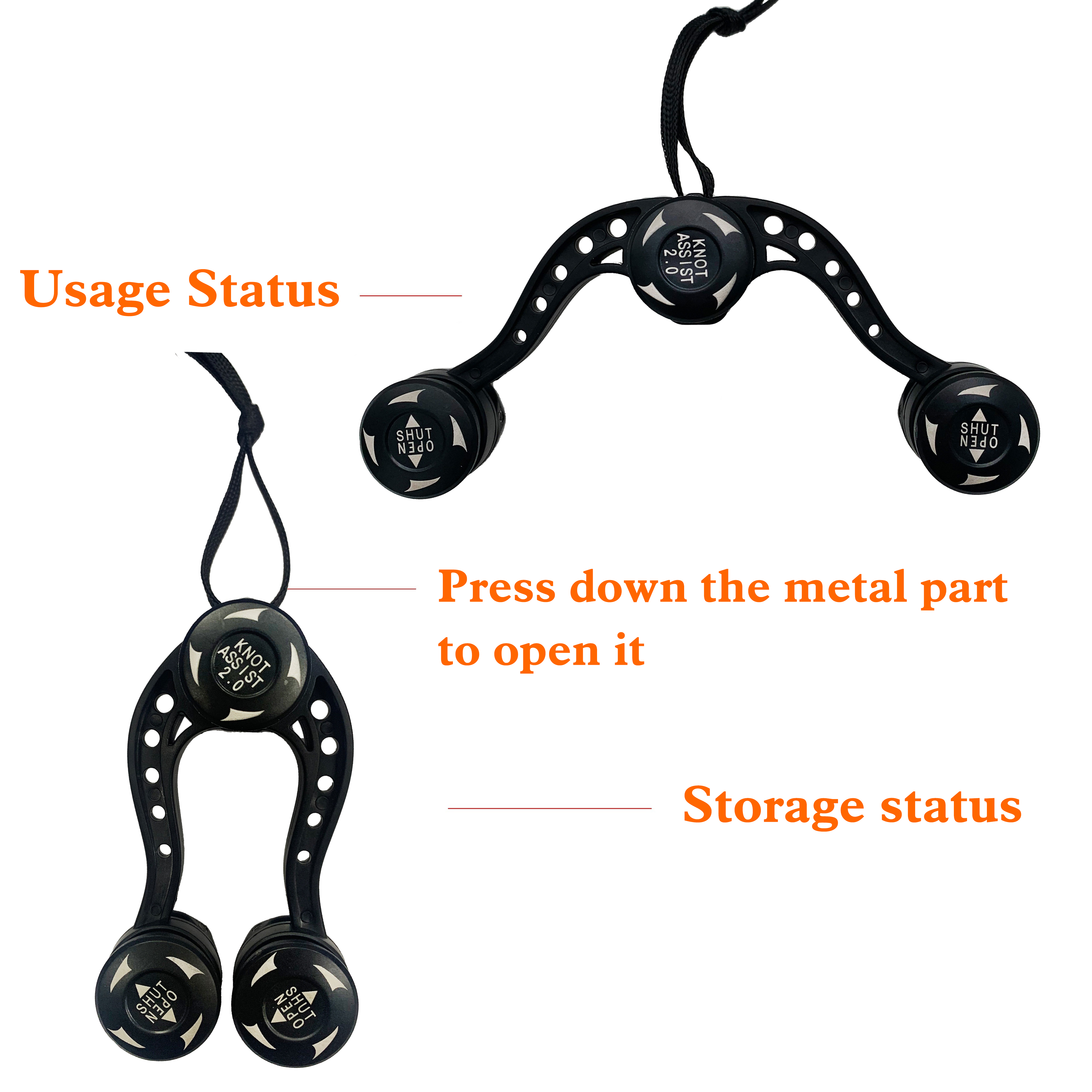 1pc GT FG knotting tool, a qui - Baitcasting Reel incelemesi ve fiyatı