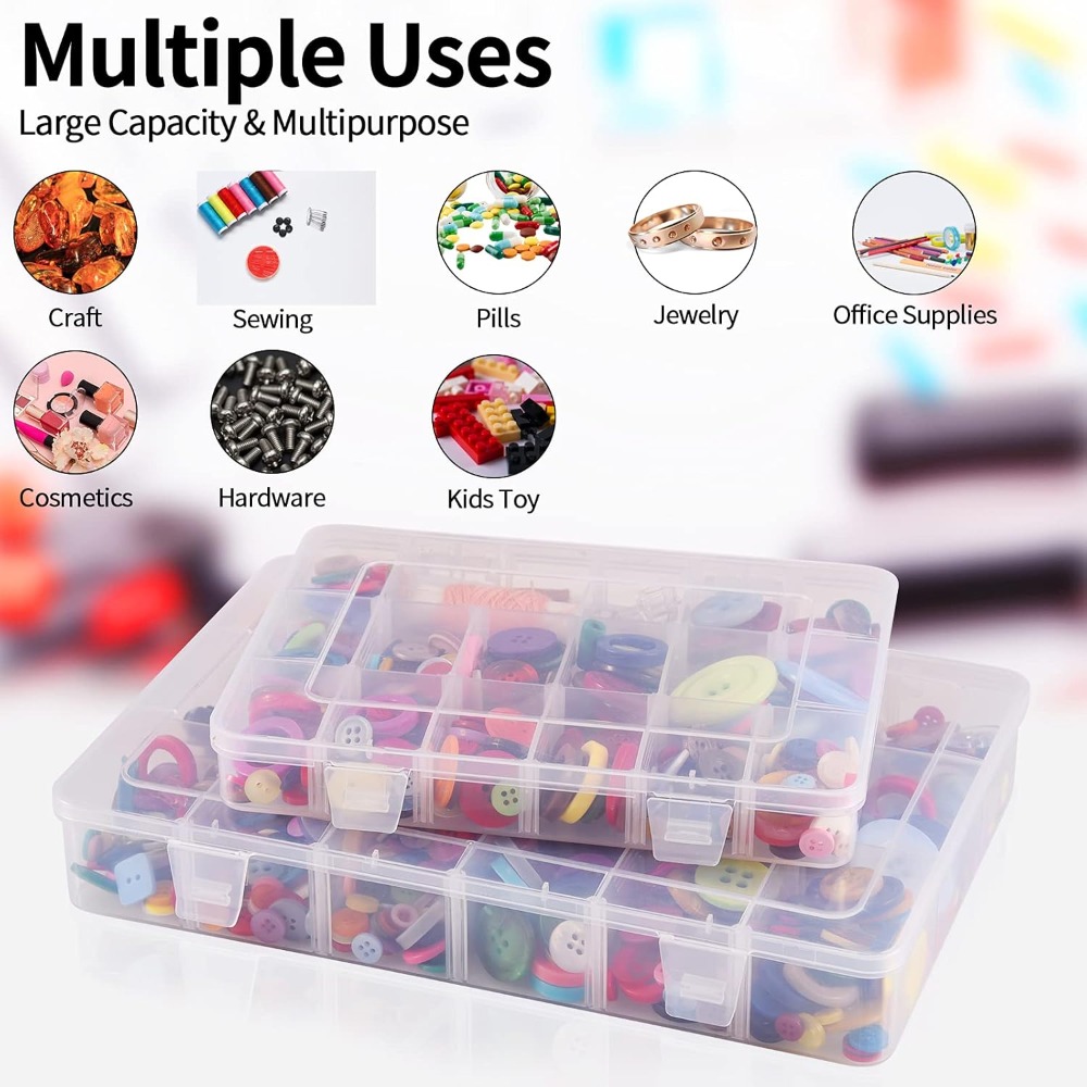 18 Grids Plastic Organizer Box - Tackle Box incelemesi ve fiyatı