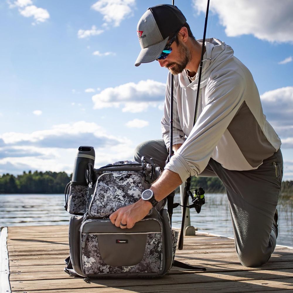 Fishing Backpack with Dual Rod - Tackle Box incelemesi ve fiyatı