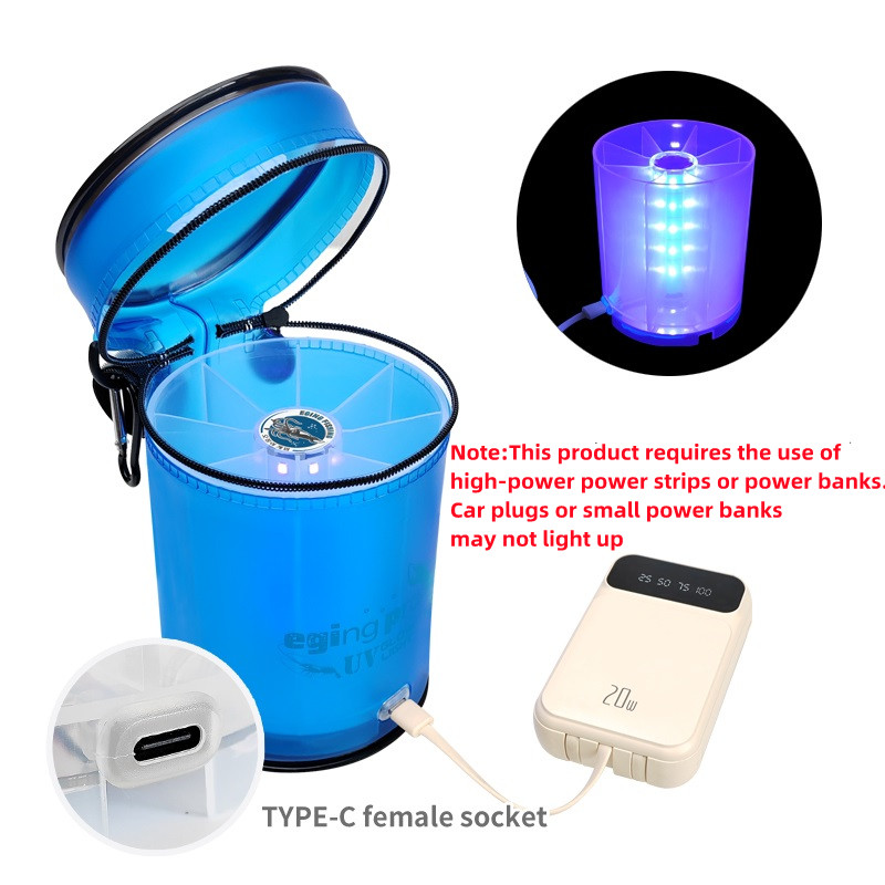 New Fishing Bags Lure UV Glow  - Fishing Equipment Bait incelemesi ve fiyatı