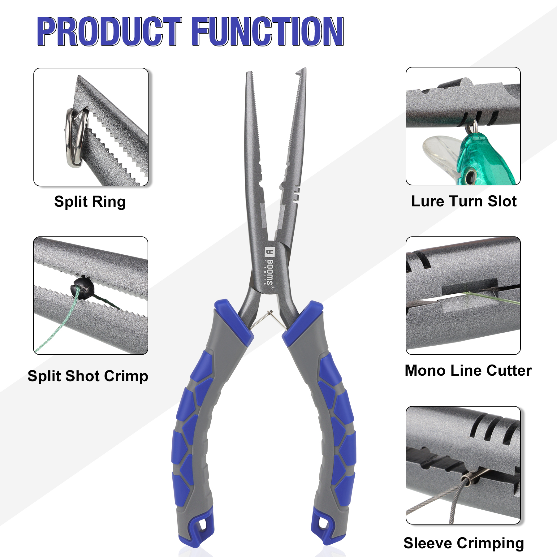Booms Fishing 23cm Pliers and  - Fishing Equipment Warehouse incelemesi ve fiyatı