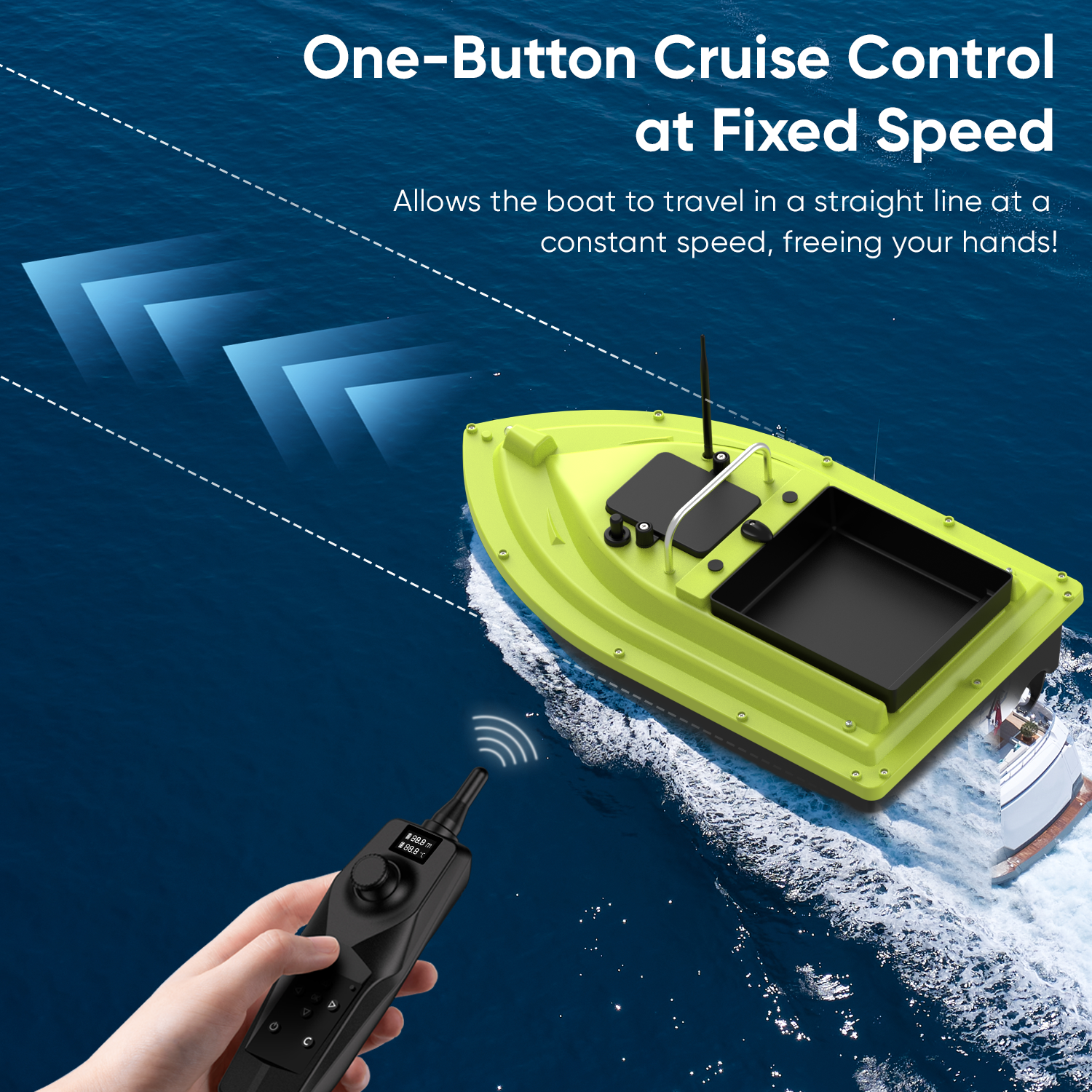 D36 RC Fishing Bait Boat with  - Carp Fishing Tackle incelemesi ve fiyatı