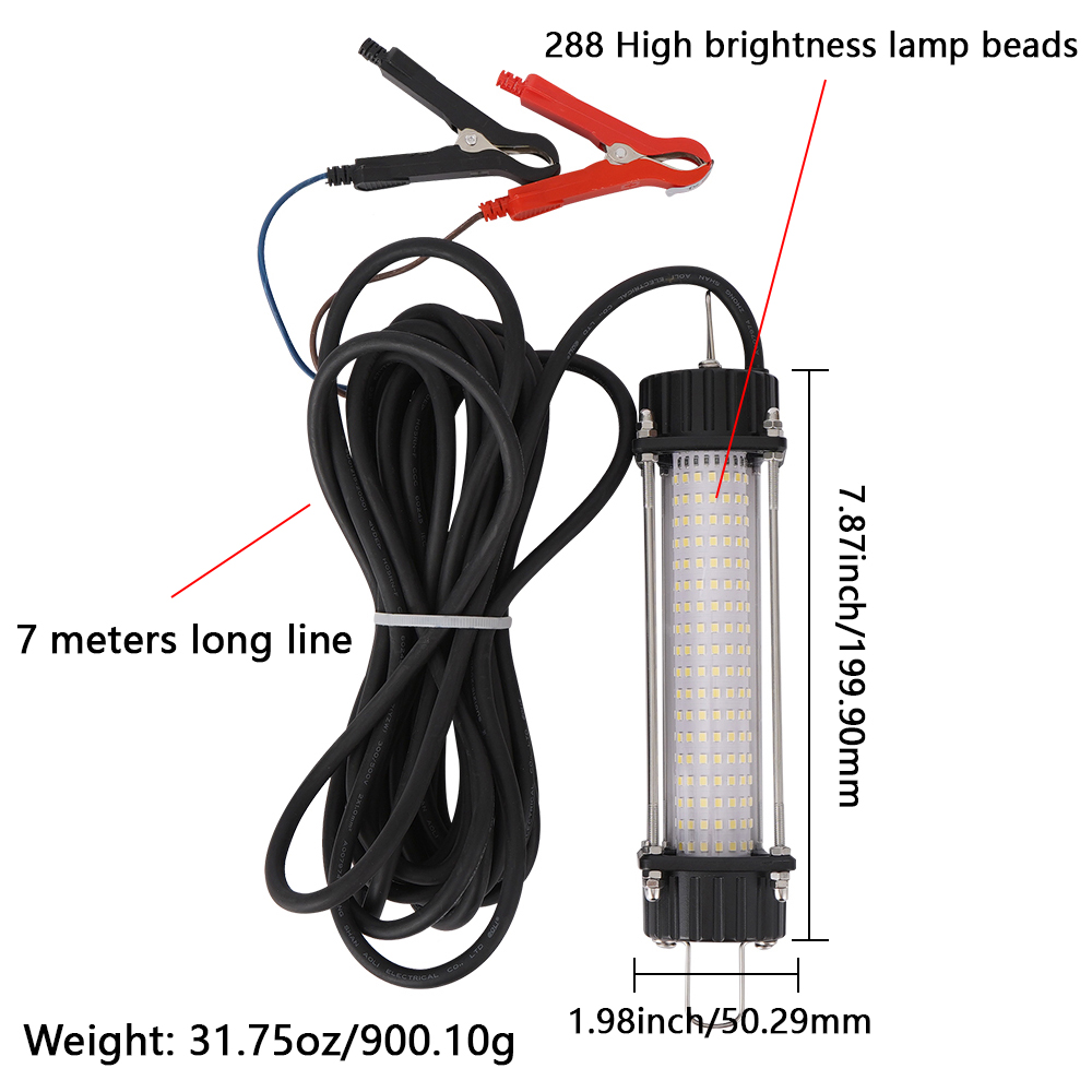 12V 120W green white night spe - Fishing Equipment Bait incelemesi ve fiyatı