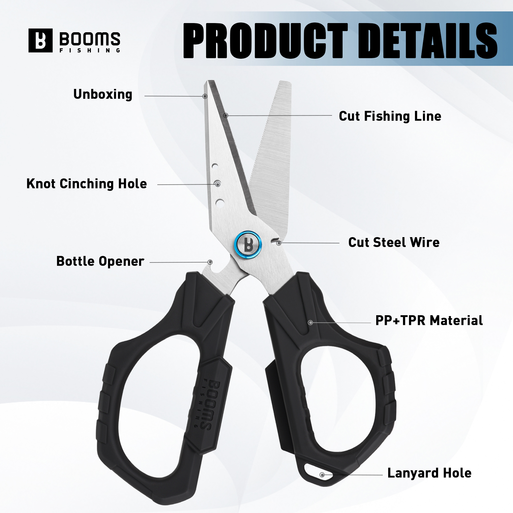 Booms Fishing S04 Fishing Scis - Braided Fishing Line incelemesi ve fiyatı