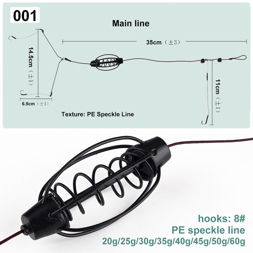 1PCS Carp Fishing Feeder Europ - Braided Fishing Line incelemesi ve fiyatı