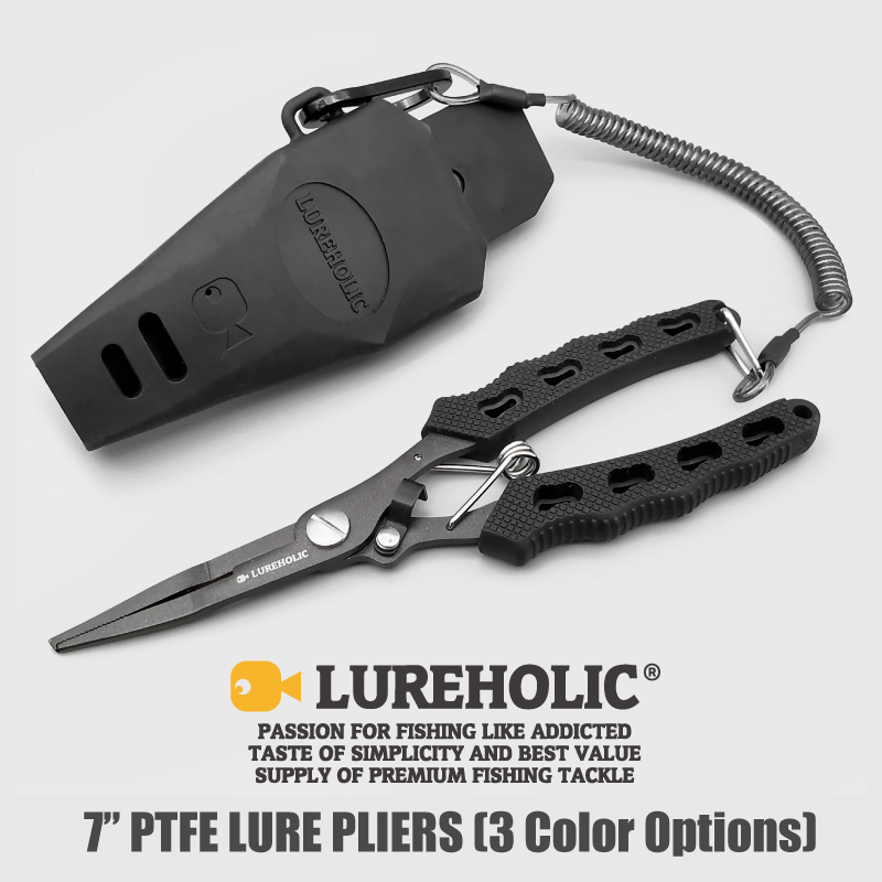 Lureholic 7” PTFE Coated Lure  - Fishing Pliers incelemesi ve fiyatı
